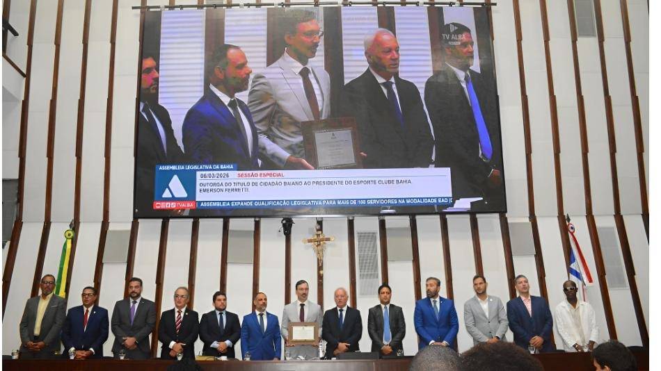 Emerson Ferretti Recebe Título De Cidadão Baiano